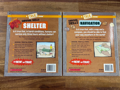 A True Book Survival Skills Set: Shelter, Navigation, First Aid — photo 3 of 5
