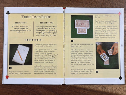 Tricks to Doing Magic & Card Tricks Instruction Books Bundle