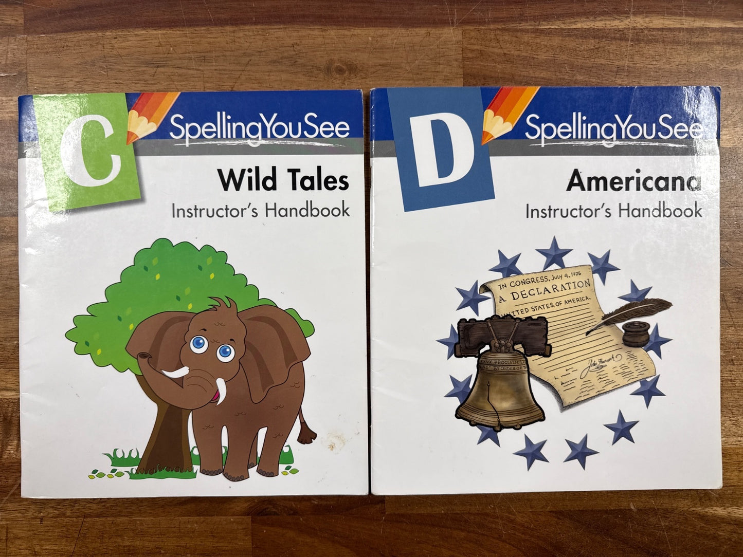 Spelling You See Instructor's Handbooks a-E Complete Set