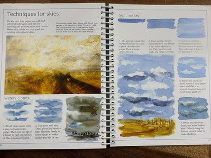 Usborne Complete Book of Art Ideas Homeschool Guide