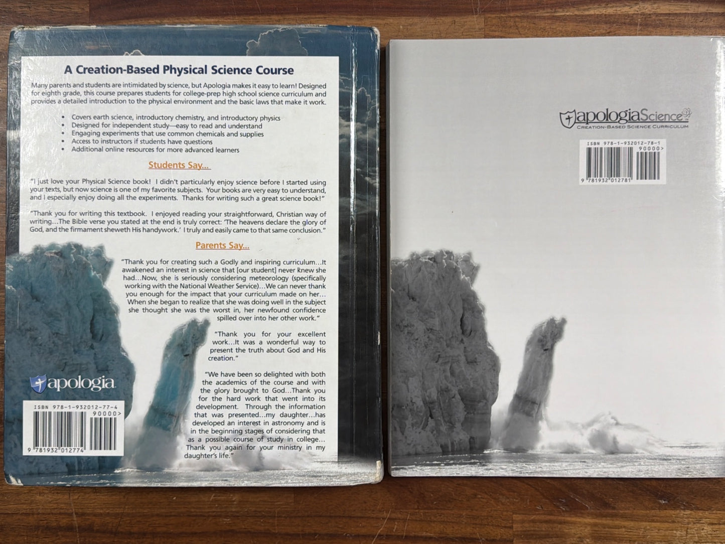 Apologia Exploring Creation Physical Science 2nd Ed + Tests