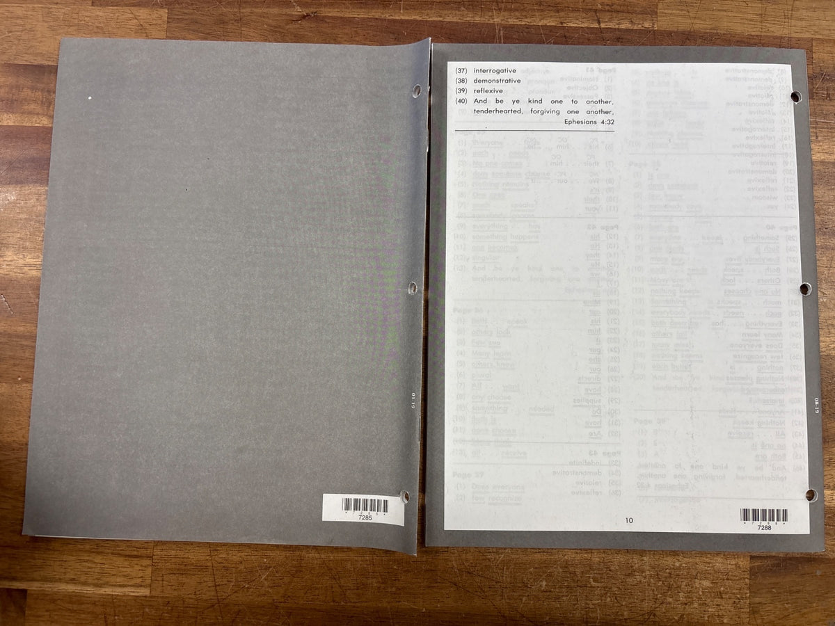 School of Tomorrow English PACEs 1086-1096 Set — photo 9 of 11