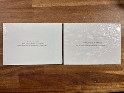 Memoria Press Art Cards K-2 Set Kindergarten 1st 2nd Grade