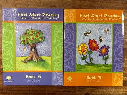 Memoria Press First Start Reading Set: Teacher Guide Text Flashcards