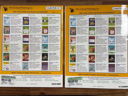 Critical Thinking Co. Mind Benders & Dr. DooRiddles Bundle
