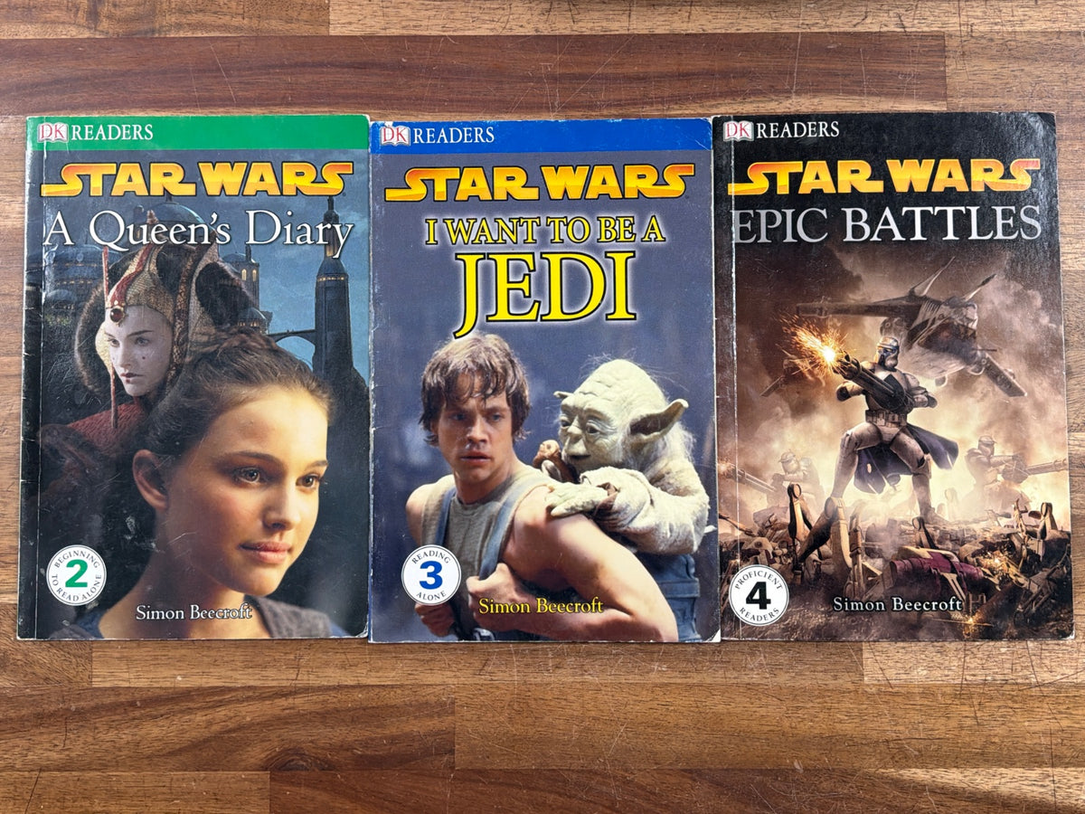 DK Star Wars Leveled Readers LOT of 9