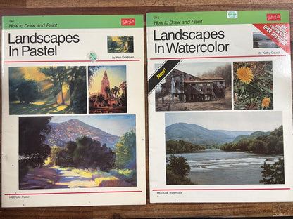Walter Foster How to Draw & Paint Art Instruction Booklets Set Of