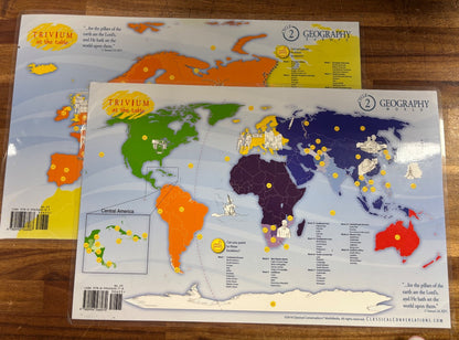 Classical Conversations Cycle 2 Geography Europe & World Maps