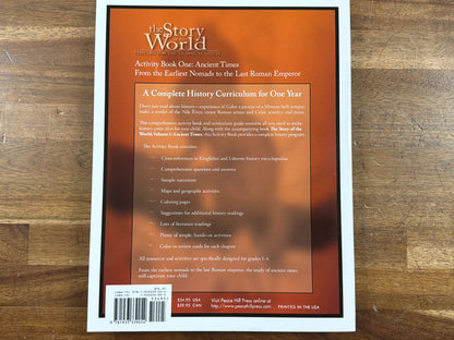 Story of the World Vol 1 Text, Activity Book & Tests Set