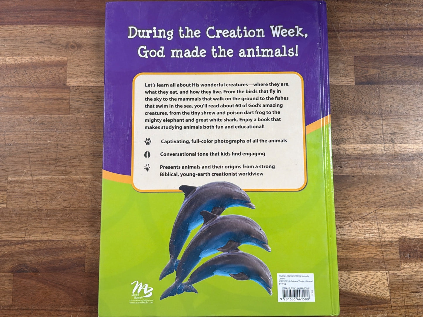 MB Homeschool Animal Studies Bundle: 4 Creation Books Set