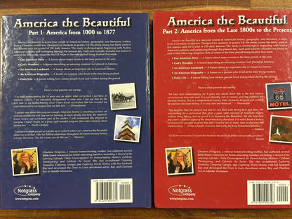Notgrass America the Beautiful Curriculum Set Parts 1 & 2