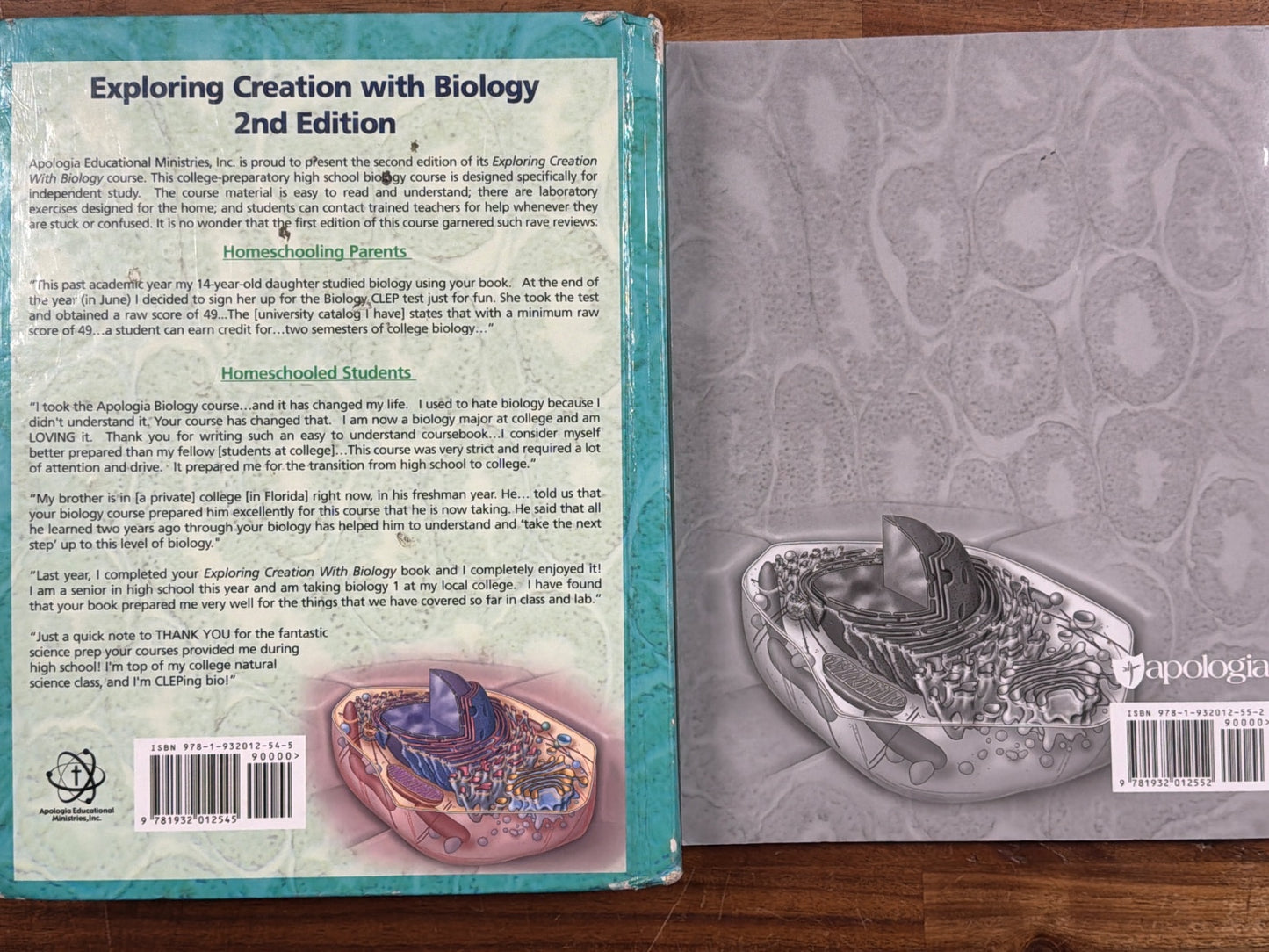 Apologia Exploring Creation with Biology 2nd Ed Set