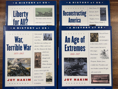 A History of US Joy Hakim 12-Book Set Oxford Press