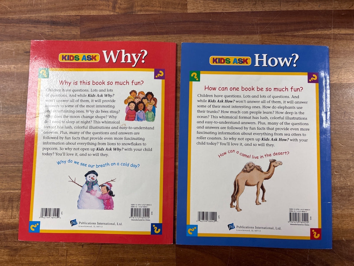 Kids Ask Why? How? What? Book Set - Publications Intl — photo 3 of 5