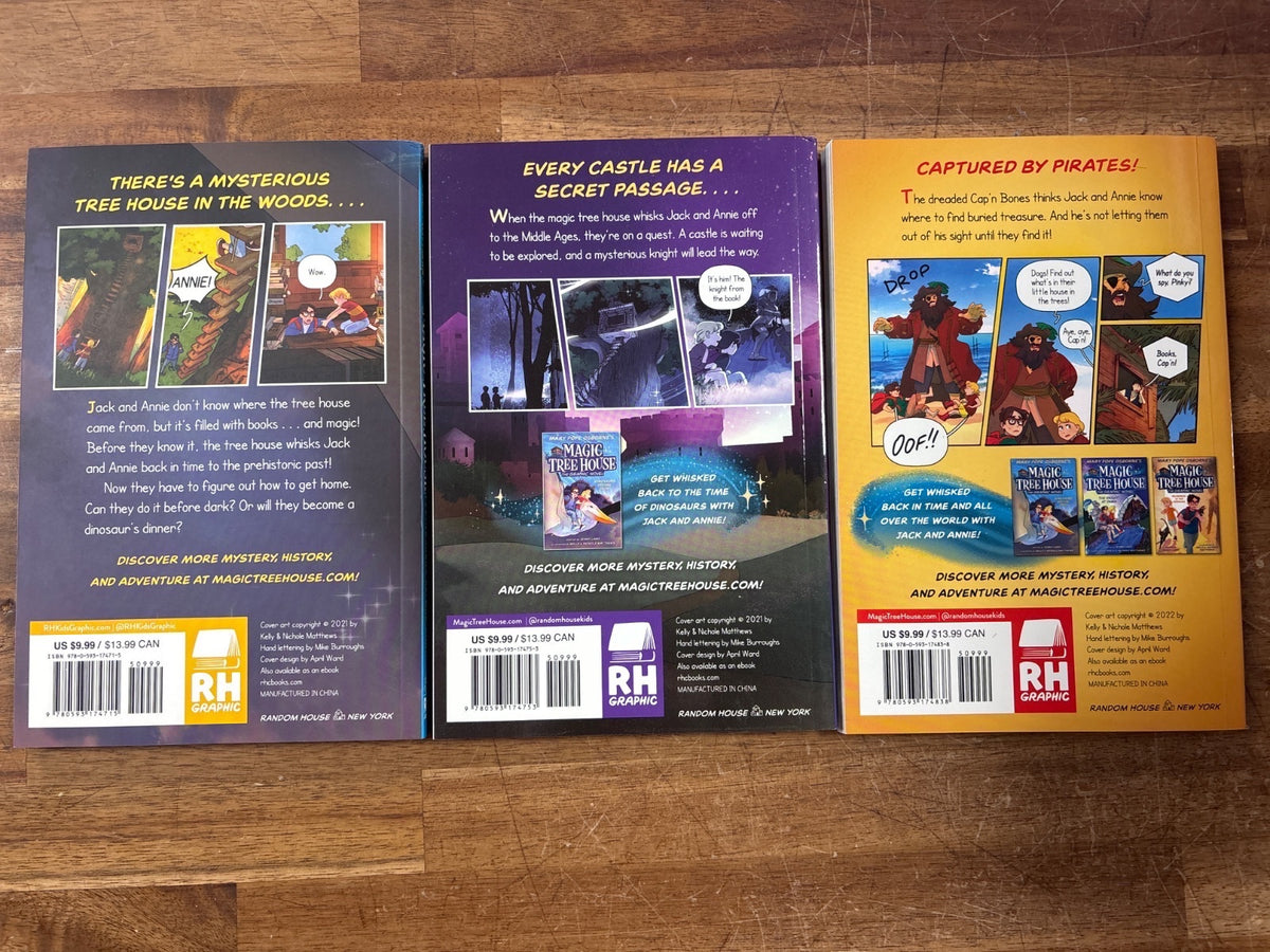 Magic Tree House Graphic Novel Set of 5 — photo 3 of 5