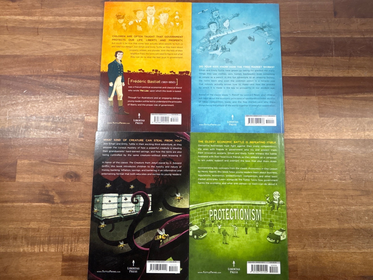 Tuttle Twins Complete Book Set #1-14 Connor Boyack — photo 3 of 8