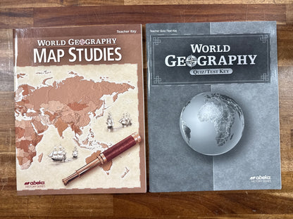 Abeka World Geography in Christian Perspective 2nd Ed Set