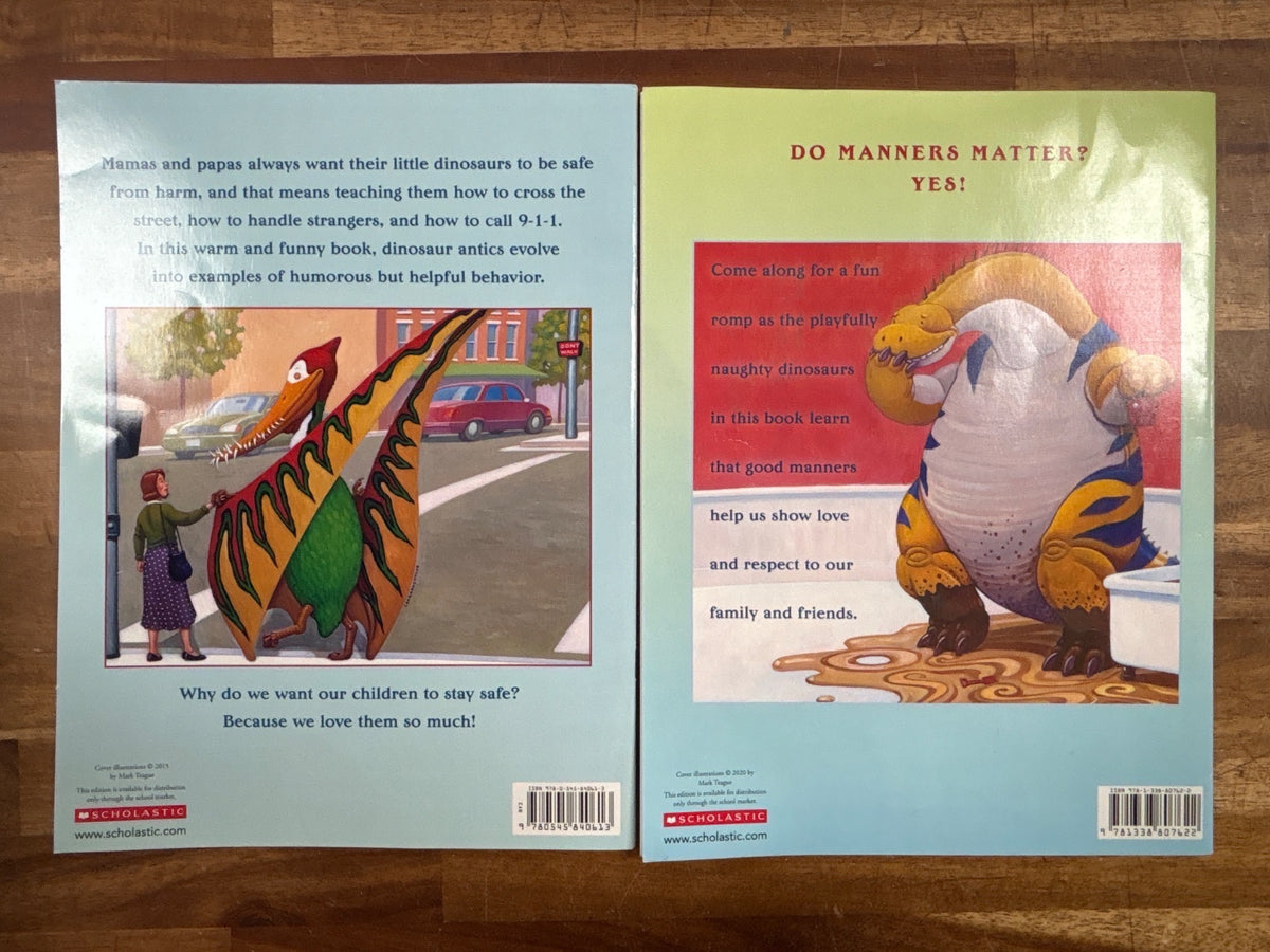 How Do Dinosaurs Yolen & Teague 3-Book Set Scholastic — photo 3 of 5