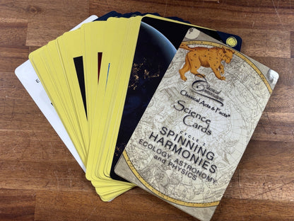 Classical Conversations Science Cards Cycle 2 Spinning Harmonies