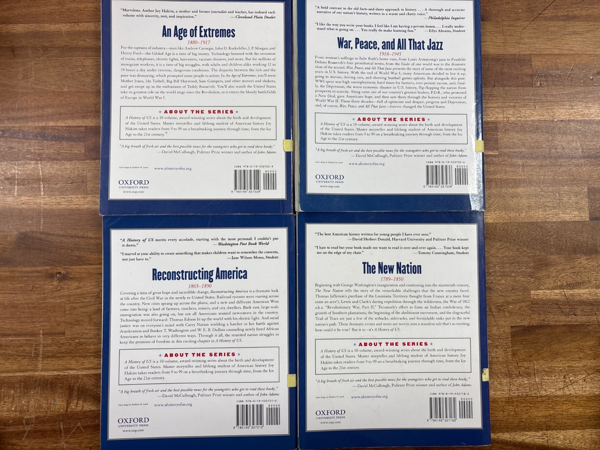 A History of Us: 10 Book Set Third Edition + Forth Edition