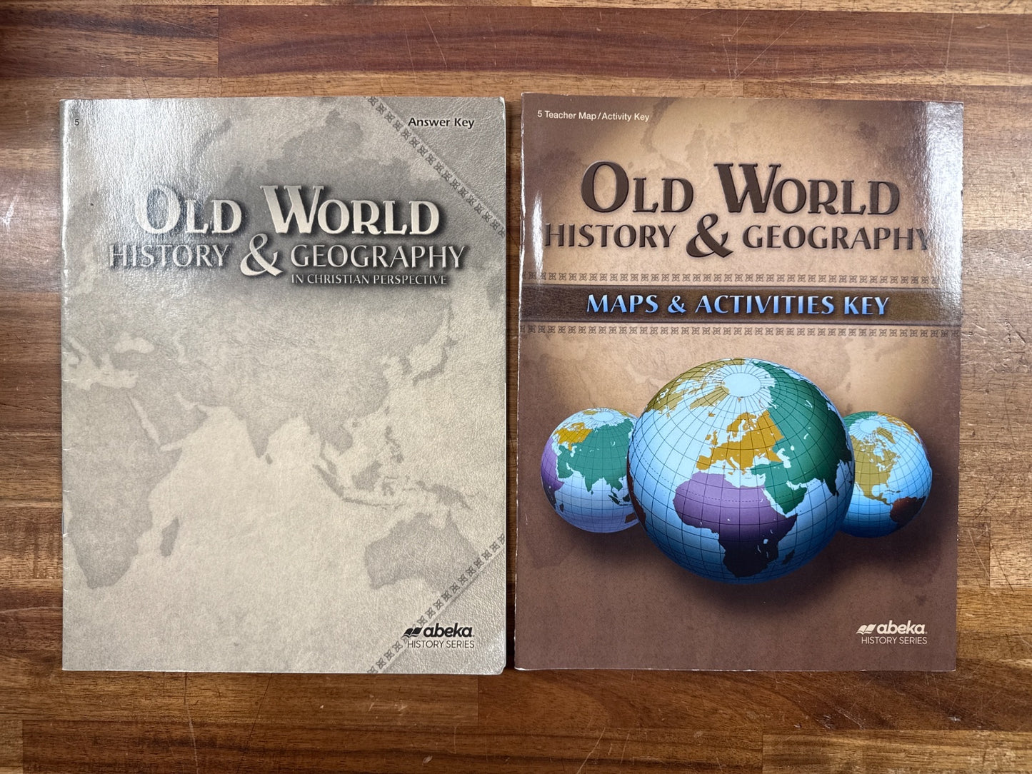 Abeka Old World History & Geography Grade 5 4th Ed Curriculum Set