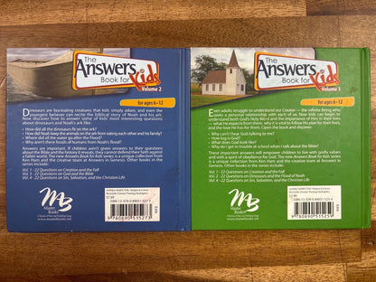 The Answers Book for Kids Volumes 2-6 Ken Ham Set