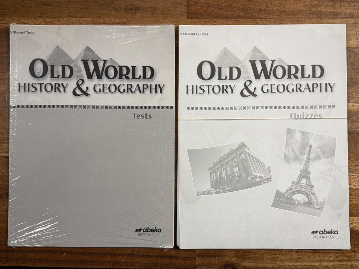Abeka Old World History & Geography 5 Curriculum Set 4th Ed — photo 3 of 5