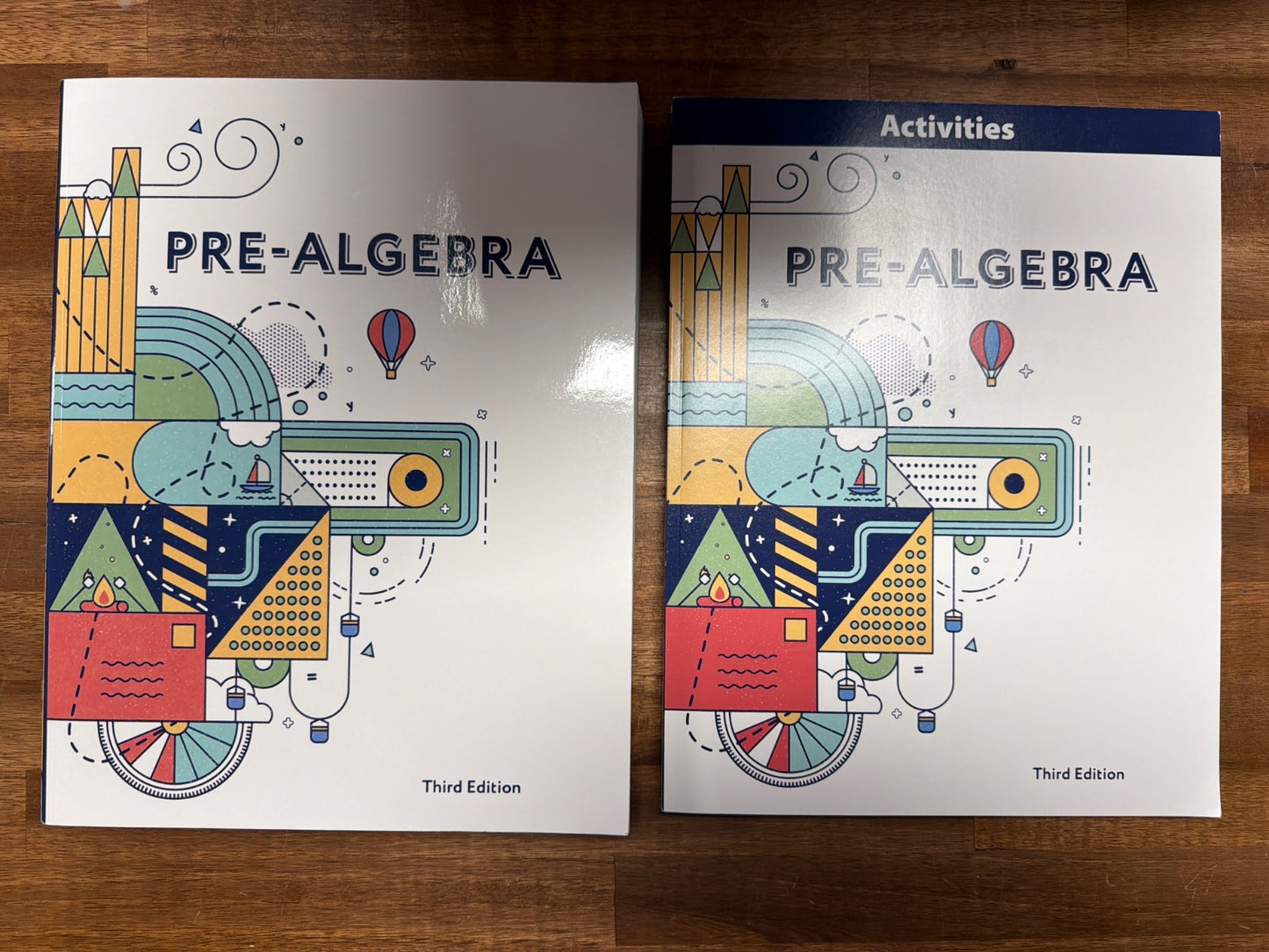 BJU Pre-Algebra 3rd Edition 5-Piece SET