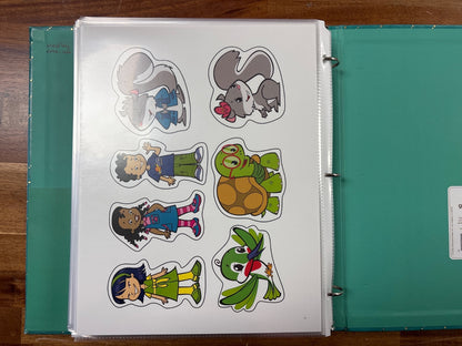 BJU Press Footsteps for Fours Visuals Homeschool Packet 3rd Ed