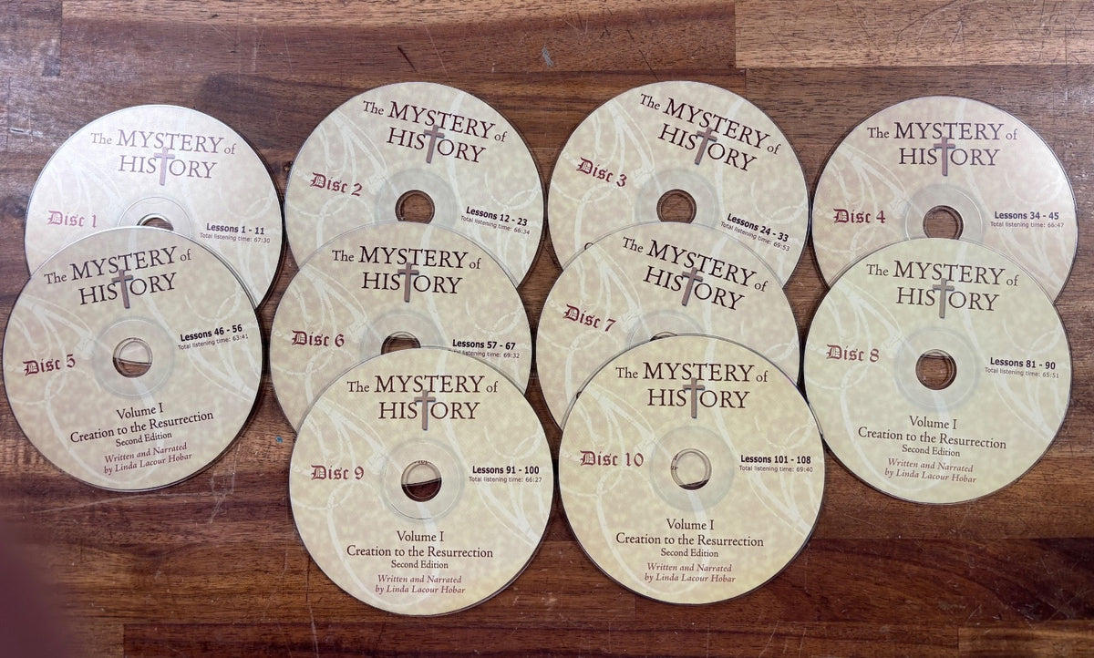 Mystery of History Vol 1 Book & CD Audio Set Bundle — photo 3 of 3