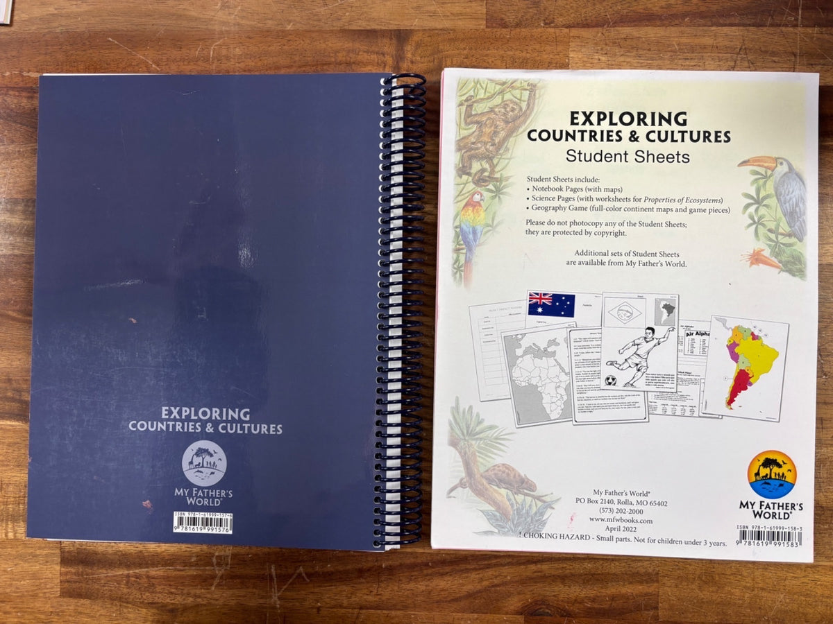 My Father's World Exploring Countries & Cultures Set 3rd Ed