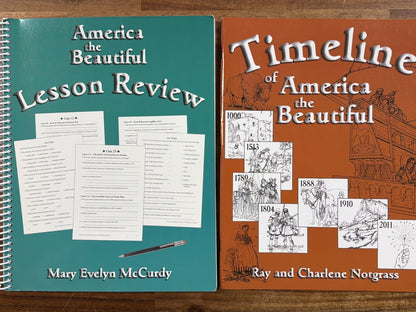 Notgrass America the Beautiful Curriculum Set Parts 1 & 2