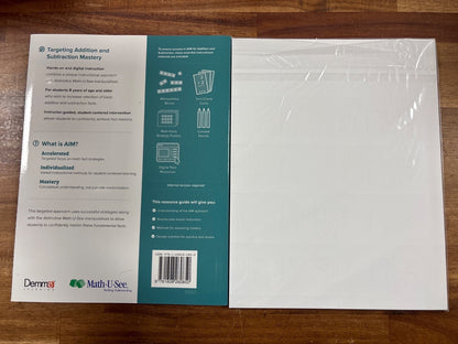 Math-U-See AIM Addition and Subtraction Mastery Kit — photo 4 of 6