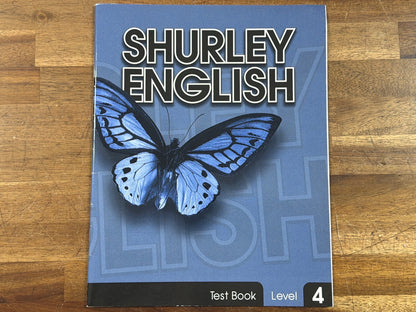 Shurley English Level 4 Student Textbooks A & B + Test Book