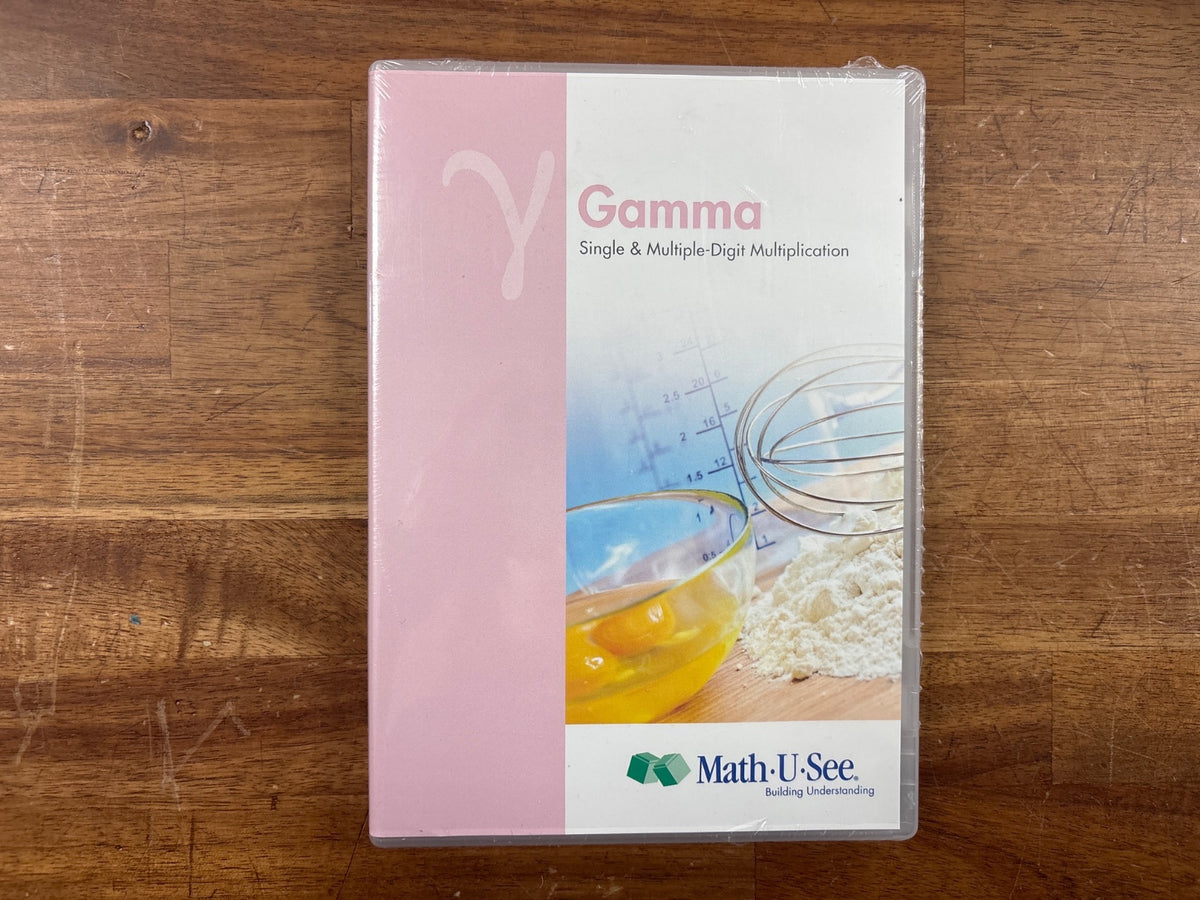Math-U-See Gamma Multiplication Set: Manual, Tests & DVD — photo 4 of 5