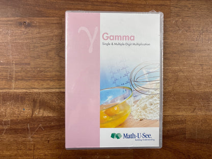 Math-U-See Gamma Multiplication Set: Manual, Tests & DVD — photo 4 of 5