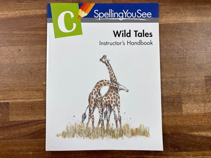 Spelling You See Level C Wild Tales Workbooks & Handbook Set — photo 4 of 5