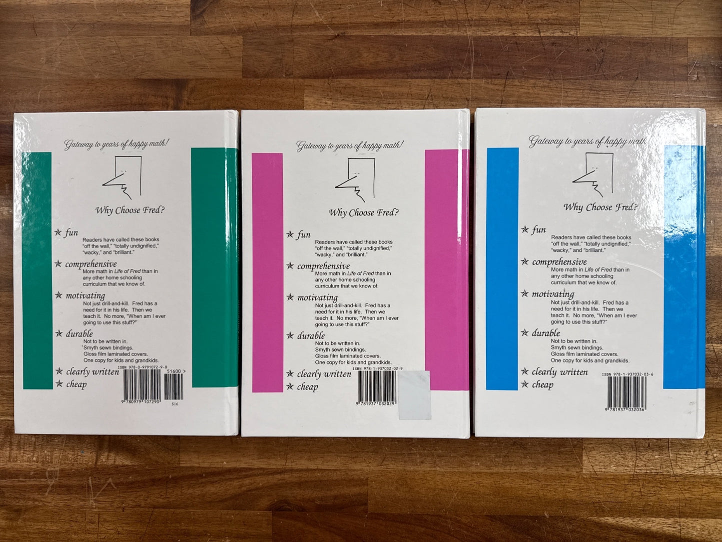 Life of Fred Elementary Series 7-Book Set Schmidt