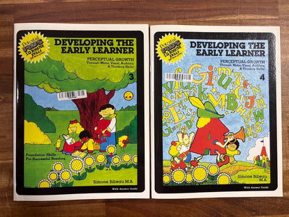 Developing the Early Learner Set Books 1-4 Bibeau IQ Booster