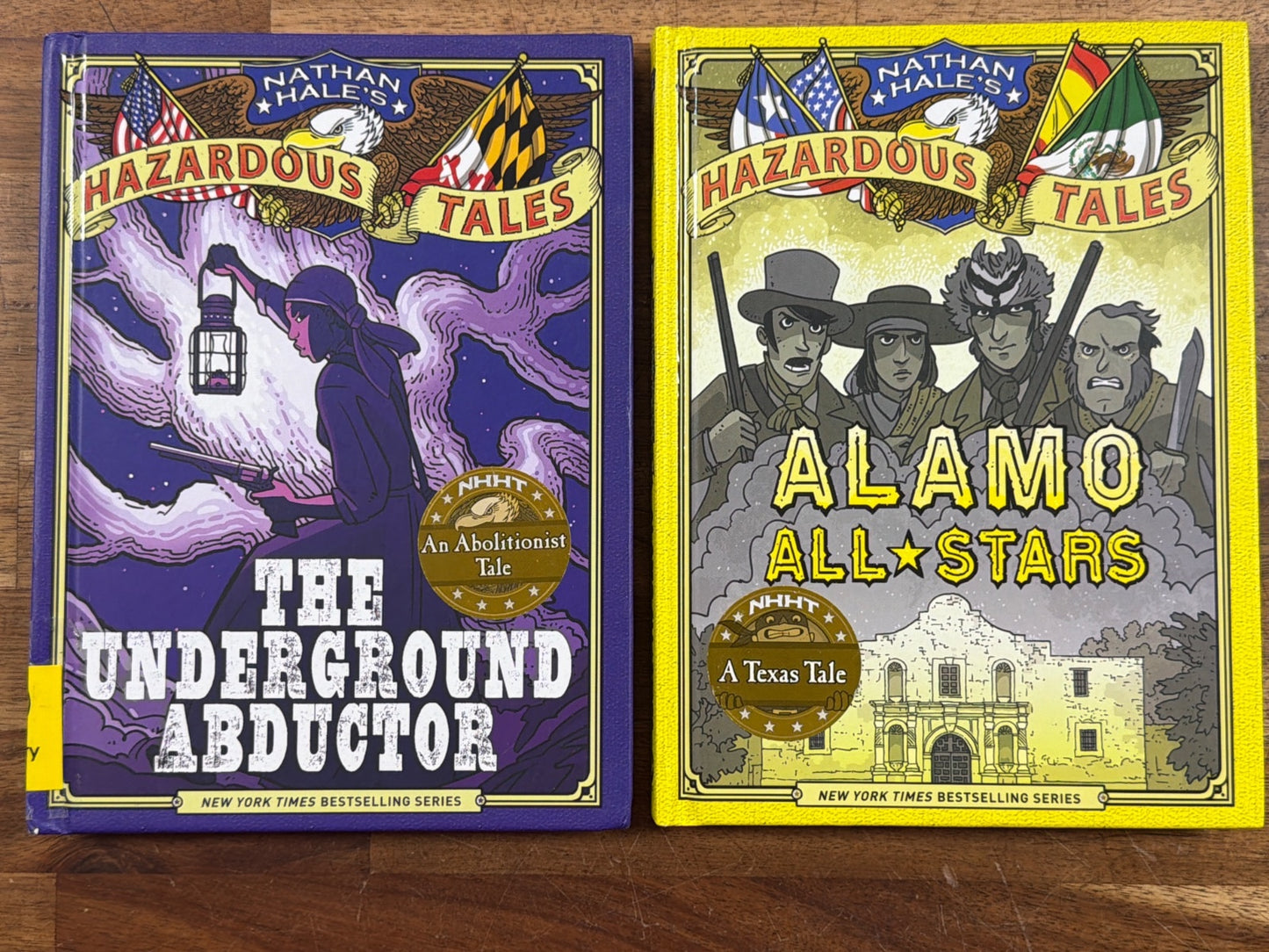 Nathan Hale's Hazardous Tales 4-Book Set Hardcover