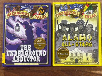 Nathan Hale's Hazardous Tales 4-Book Set Hardcover