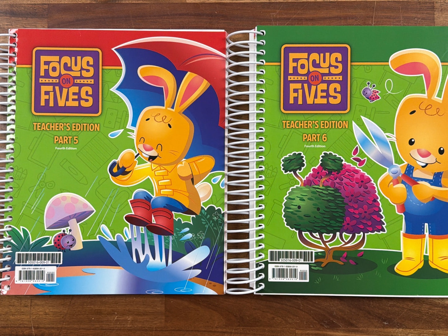 BJU Press Focus on Fives 8-Piece Set 4th Ed