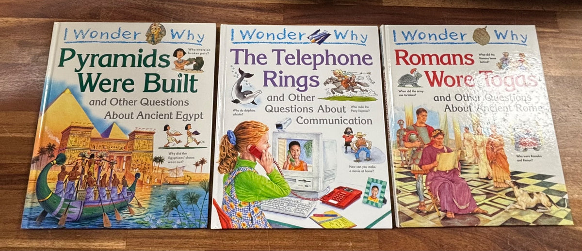 I Wonder Why Book Set of 10 Kids Nonfiction Hardcovers — photo 4 of 8