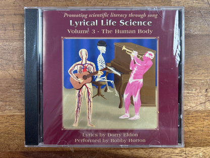 Lyrical Life Science Vol 3 Human Body Set Text Workbook CD