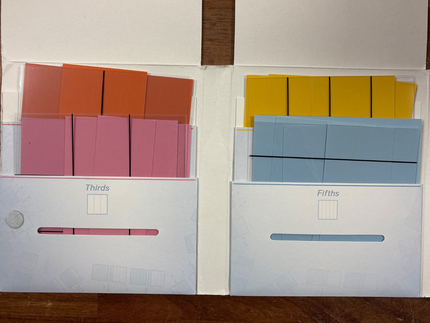 Math-U-See Epsilon Fractions Set: Manual, Tests, Overlay Kit