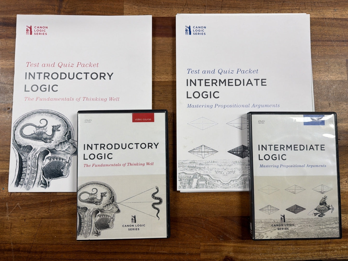 Canon Press Logic Series Bundle Intro & Intermediate Logic Set