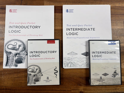 Canon Press Logic Series Bundle Intro & Intermediate Logic Set