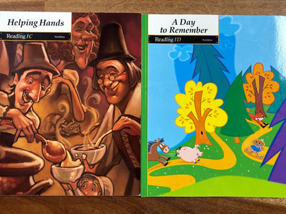 BJU Press Reading 1 Student Readers Set 1A-1F 3rd Ed