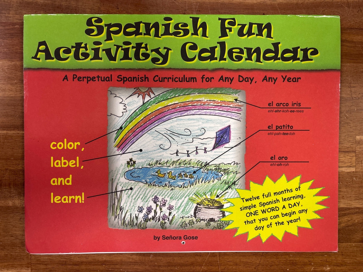 Flip Flop Spanish See It Say It + Activity Calendar Set — photo 4 of 5