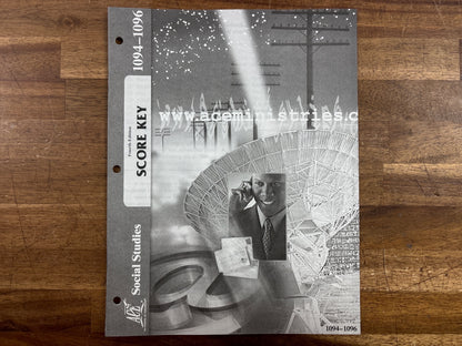 ACE Social Studies PACE Set 1086-1096 Fourth Edition W/ Key — photo 10 of 10